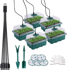 5 Pack Seed Starter Tray with