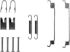 Rear brake shoe fitting - rear,