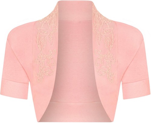 Women beaded sequin shrug - beaded,