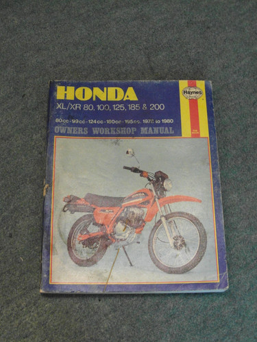 Haynes honda 100 125 - 80,