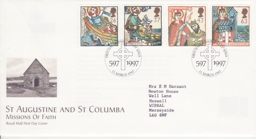 Stamps first day cover - first,