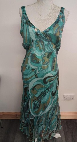 Pomodoro teal paisley maxi - pomodoro,
