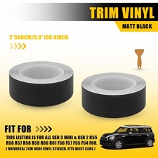 20mm x 5m Car Sticker Door Sill Bumper Protector AntiScratch Tape Vinyl Film