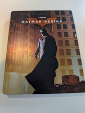 Batman Begins 4K Ultra HD Blu-ray Limited Edition Steelbook UHD UK