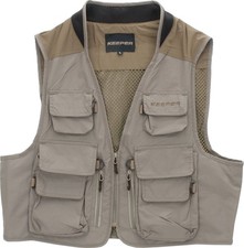 Vision Keeper Fly Fishing Vest - various sizes - Uk dealer - free postage