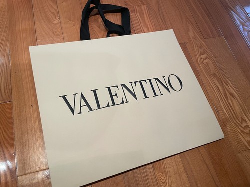 Valentino shopping paper - valentino,