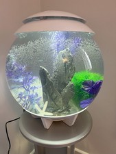 bio orb halo aquarium with bio orb stand, pump and extras