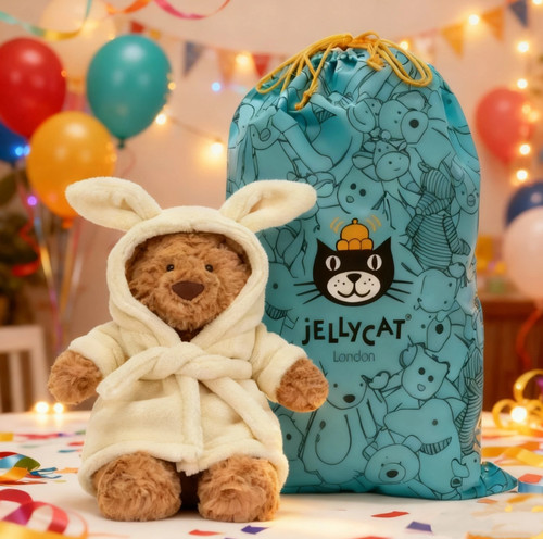 Jelly cat bathrobe bartholomew - bathrobe,