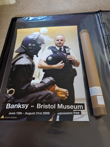 Banksy bristol museum poster - bristol,