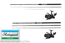 Shakespeare Float and Feeder Fishing Rods With  Shakespeare Reels & Line 10 + 8