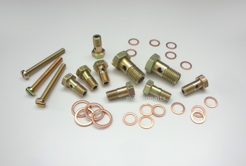 Flow divider hollow - screws, set