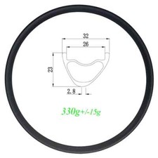 29er 23*32mm  MTB  Cross