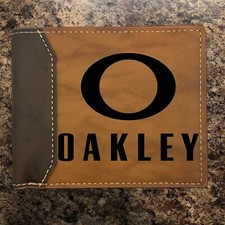 OAKLEY Leather Wallet Bifold