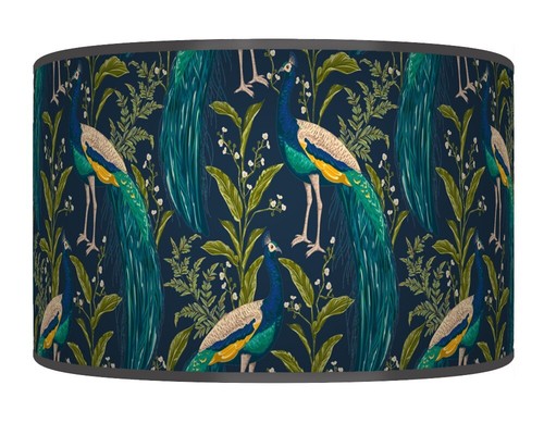 Peacock navy blue - peacock, turquoise