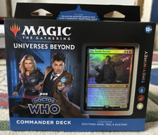 MTG Universes Beyond Doctor Who Timey Wimey Commander Deck Sealed New Dr Who