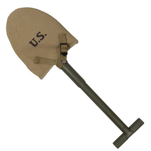 Ww2 m1910 handle shovel - ww2, us