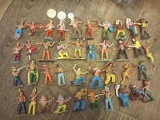 Vintage Lead Cowboys and