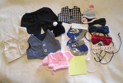 Job lot handmade knitted - job, teddy