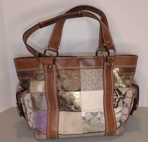 Coach patchwork signature - patchwork,