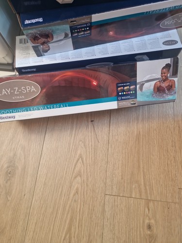 Lay spa waterfall soothing - lay-z-spa, waterfall,