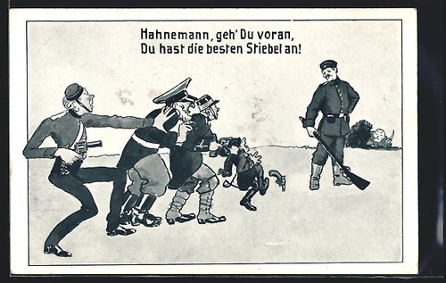 Artist postcard hahnemann go - postcard,