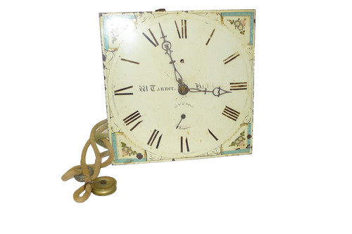 Antique painted dial 30 - antique, 11"