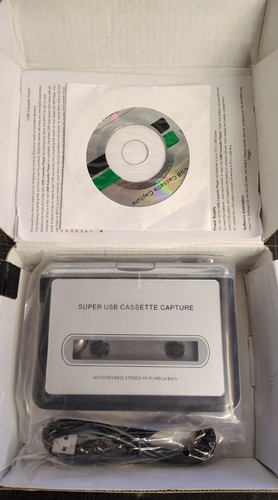 New ezcap usb cassette - new,