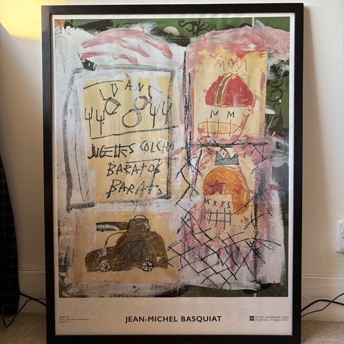 Rare jean michel basquiat - rare,