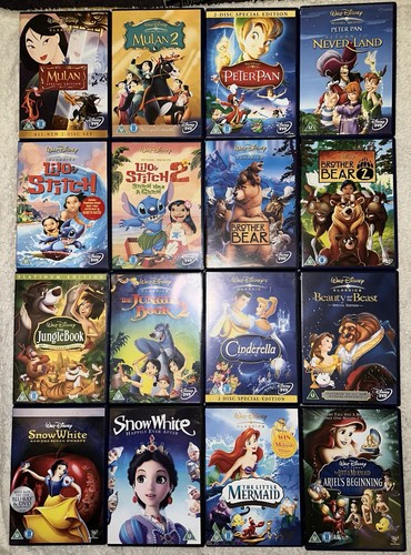 Walt disney dvd - x, 16