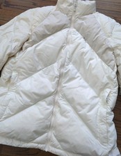 Lands' End  Cream Goose Down
