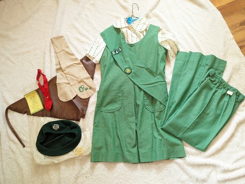 Lot vintage girl scout - vintage, 70's