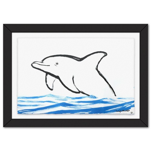 Wyland original sumi ink - wyland-,
