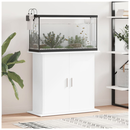 Aquarium stand white - aquarium,