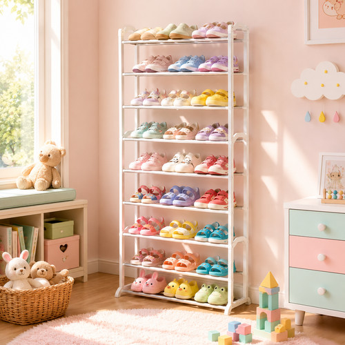 Shoe rack stand tier metal - tier,