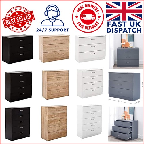 Elegant oak chest drawers - elegant, of
