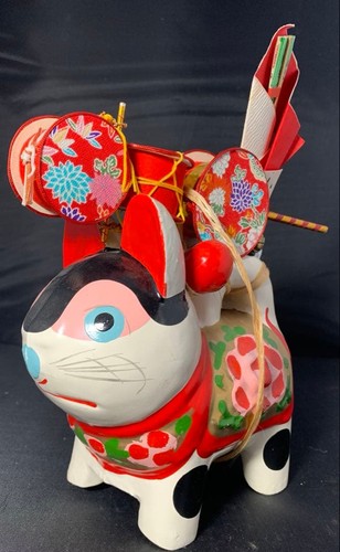 Handmade dog papier - dog, folk