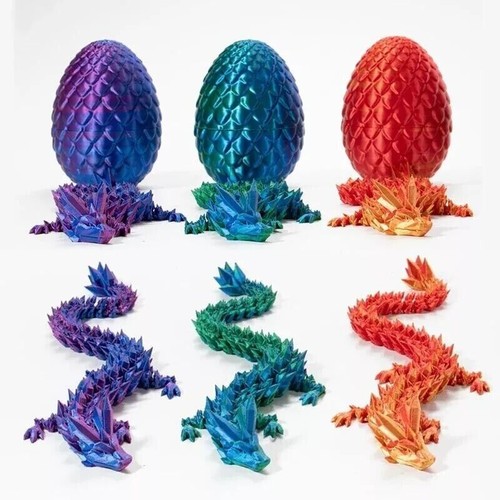 Printed dragon egg - 3d,