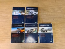 2006 RANGE ROVER SPORT MK1 OWNERS MANUAL HANDBOOKS SUPERCHARGER 4.2 V8