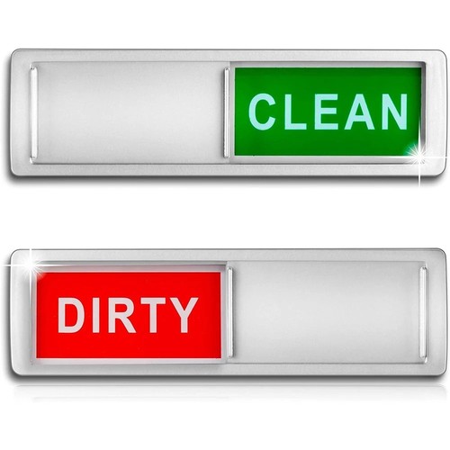 Dishwasher magnet clean dirty - dishwasher,