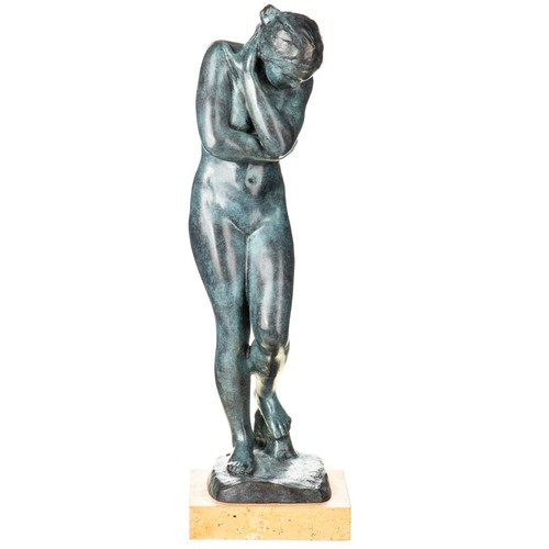 Bronze sculpture eva - bronze,