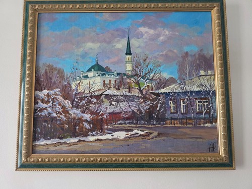 Oil painting putivl - oil,