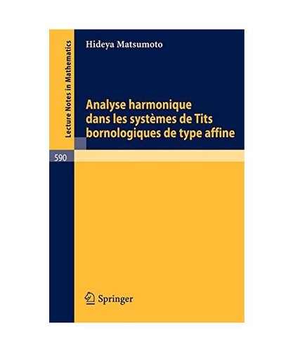 Analyse harmonique dans les - analyse,
