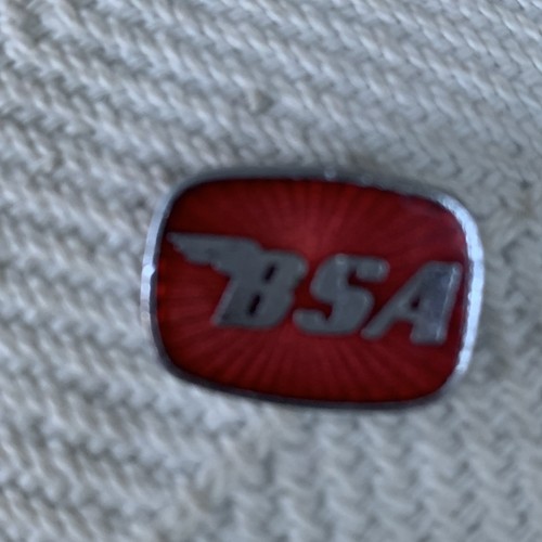 Bsa motorcycles pin badge - bsa,