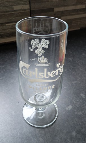 Carlsberg pint glass - carlsberg,