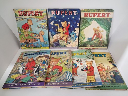 Vintage rupert bear - vintage,