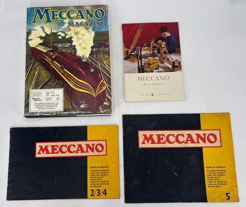 Meccano books book of - x,
