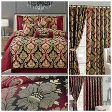 Luxury Burgundy Bedspread Set