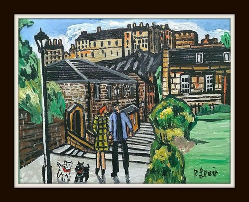 Original northern art oil - art,