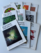 Scientific American  11 issues from 1973
