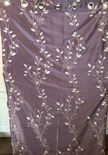 Plum Purple And Gold Eyelet